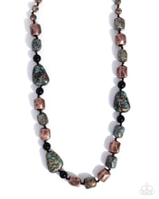 Load image into Gallery viewer, Paparazzi Passionate Patina Copper Necklace
