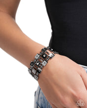 Load image into Gallery viewer, Paparazzi Puzzling Persistence Black Bracelet
