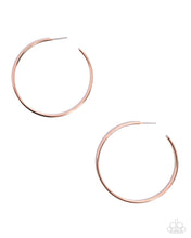 Load image into Gallery viewer, Paparazzi Simple Suit Copper Earrings
