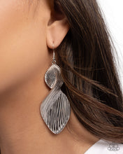 Load image into Gallery viewer, Paparazzi Skinny Spiral Silver Earring
