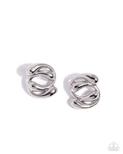 Load image into Gallery viewer, PRE-ORDER - Paparazzi Swirled Sass Silver Earrings
