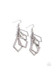Load image into Gallery viewer, Paparazzi Totally TERRA-ific Silver Earrings
