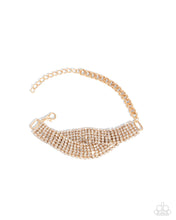Load image into Gallery viewer, Paparazzi Trustworthy Twist Gold Bracelet
