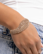 Load image into Gallery viewer, Paparazzi Trustworthy Twist Gold Bracelet
