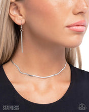 Load image into Gallery viewer, Paparazzi Illusive Industry - Silver Necklace
