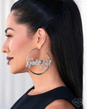Load image into Gallery viewer, Paparazzi Shine with Purpose White Earrings

