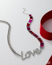Load image into Gallery viewer, Paparazzi Lovely Contrast - Multi Necklace (December 2025 Life Of The Party)
