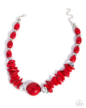 Load image into Gallery viewer, Paparazzi Respectful Reputation - Red Necklace

