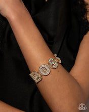 Load image into Gallery viewer, Paparazzi Boldly Bossy - Gold Bracelet (August 2026 Life of the Party)
