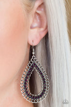 Load image into Gallery viewer, Paparazzi Mechanical Marvel Purple Earring
