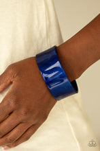 Load image into Gallery viewer, Paparazzi Glaze Over Blue Bracelet
