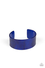 Load image into Gallery viewer, Paparazzi Glaze Over Blue Bracelet
