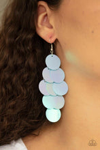 Load image into Gallery viewer, Paparazzi Mermaid Shimmer Blue Earring
