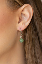Load image into Gallery viewer, Paparazzi Stone Aura Green Necklace

