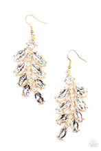 Load image into Gallery viewer, Paparazzi Ice Garden Gala - Gold Earrings
