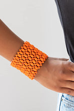 Load image into Gallery viewer, Paparazzi Way Down In Kokomo Orange Bracelet
