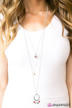 Load image into Gallery viewer, Paparazzi Texas Tempest Red Necklace
