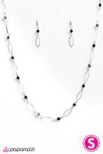 Load image into Gallery viewer, Paparazzi Time is of the Essence Purple Necklace
