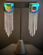 Load image into Gallery viewer, Paparazzi Supernova Novelty - Multi OIL SPILL - Earrings - Life of the Party Exclusive October 2021
