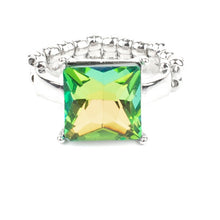 Load image into Gallery viewer, Paparazzi Ready For My Coronation Green Ring
