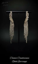 Load image into Gallery viewer, Paparazzi Cosmic Candescence - Gold Earrings (November 2021 Life of the Party)
