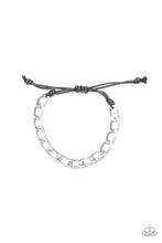 Load image into Gallery viewer, Paparazzi Goalpost Silver Bracelet
