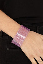 Load image into Gallery viewer, Paparazzi Snap, Crackle, Pop! - Purple Bracelet
