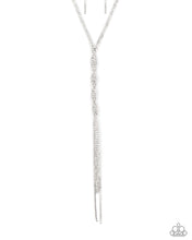 Load image into Gallery viewer, Paparazzi Impressively Icy White Necklace (March 2022 Life of the Party)
