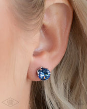 Load image into Gallery viewer, Paparazzi Come Out on Top Blue Earrings
