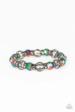 Load image into Gallery viewer, Paparazzi Metro Squad Multi Oil Spill Bracelet (Black Diamond Exclusive)
