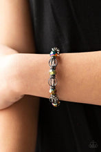 Load image into Gallery viewer, Paparazzi Metro Squad Multi Oil Spill Bracelet (Black Diamond Exclusive)
