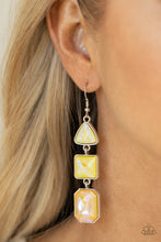 Load image into Gallery viewer, Paparazzi Cosmic Culture Yellow Earrings
