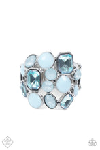 Load image into Gallery viewer, Paparazzi Multichromatic Meditation Blue Ring (May 2022 Glimpses of Malibu Fashion Fix)
