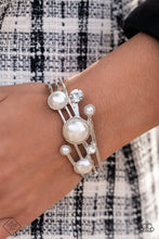 Load image into Gallery viewer, Paparazzi Total SAIL-Out - White Bracelet (Fiercely 5th Avenue - April 2022)
