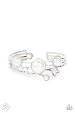 Load image into Gallery viewer, Paparazzi Total SAIL-Out - White Bracelet (Fiercely 5th Avenue - April 2022)
