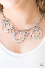 Load image into Gallery viewer, Paparazzi Tour de FIERCE Silver Necklace
