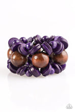 Load image into Gallery viewer, Paparazzi Fiji Fabulous - Purple Bracelet
