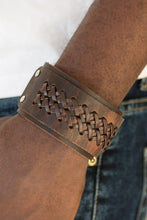 Load image into Gallery viewer, Paparazzi Hot on the Trail Brown Bracelet
