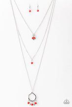 Load image into Gallery viewer, Paparazzi Texas Tempest Red Necklace
