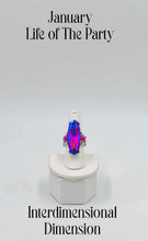 Load image into Gallery viewer, Paparazzi Interdimensional Dimension - Pink Ring (January 2023 Life of the Party)
