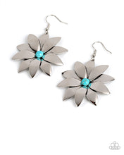 Load image into Gallery viewer, Paparazzi Pinwheel Prairies - Blue Earring
