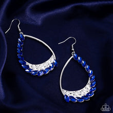 Load image into Gallery viewer, Paparazzi Looking Sharp - Blue Earring
