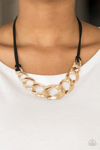 Load image into Gallery viewer, Paparazzi Naturally Nautical Gold Necklace
