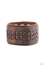 Load image into Gallery viewer, Paparazzi Hot on the Trail Brown Bracelet
