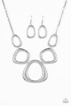 Load image into Gallery viewer, Paparazzi Backstreet Bandit Silver Necklace
