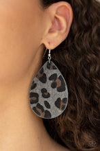 Load image into Gallery viewer, Paparazzi Ra Ra Roar Silver Earrings
