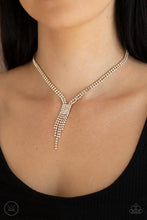 Load image into Gallery viewer, Paparazzi Double the Diva Gold Choker Necklace
