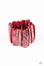 Load image into Gallery viewer, Paparazzi Beach Blast Red Bracelet
