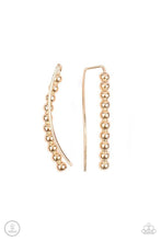 Load image into Gallery viewer, Paparazzi Climb On Gold Earrings (Ear Crawlers)
