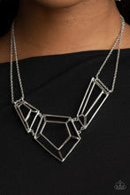 Load image into Gallery viewer, Paparazzi 3-D Drama - Silver Necklace
